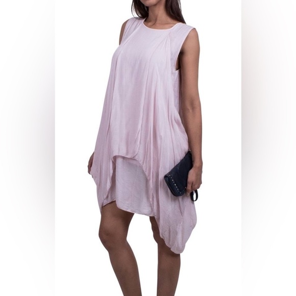 Simply Couture Gorgeous &Vibrant Blue Dress,Draped Layers,Soft, Romantic,Size M - Picture 5 of 16